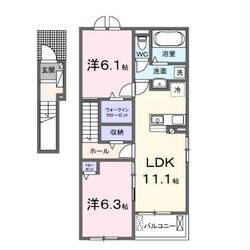 キャニオン・M　Ⅱの物件間取画像